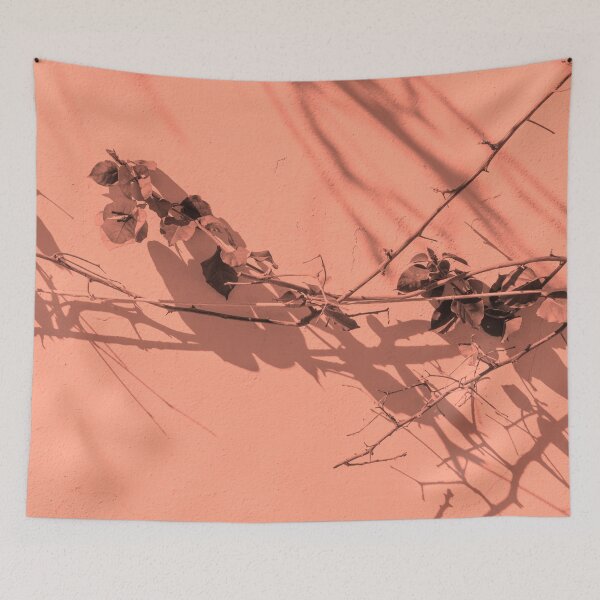 Item preview, Fashionably Toned Bougainvillea Branches and Shadows designed and sold by Georgia Mizuleva.