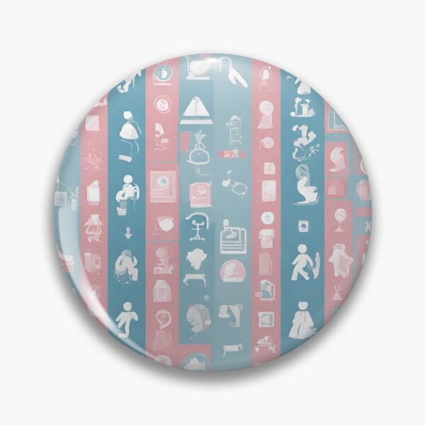 Item preview, Symbolic Harmony: Pictogram Seamless Patterns 3 designed and sold by PatternXS.