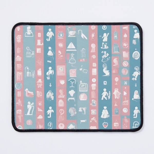 Item preview, Symbolic Harmony: Pictogram Seamless Patterns 3 designed and sold by PatternXS.