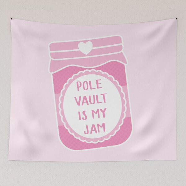 Item preview, Pole Vault Is My Jam designed and sold by teesaurus.