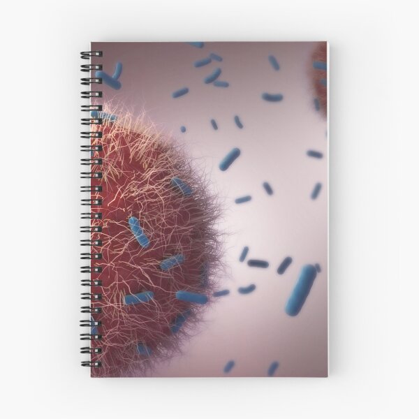 Item preview, STK701538H-Immune cells attacking tuberculosis bacteria. designed and sold by StocktrekImages.