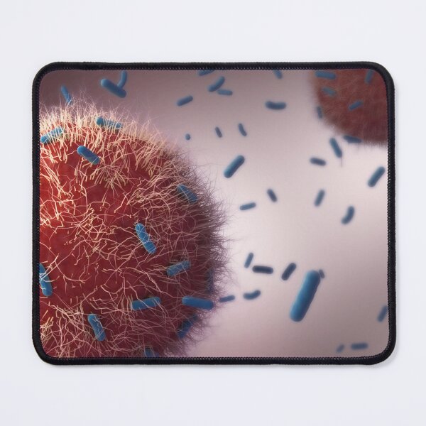 Item preview, STK701538H-Immune cells attacking tuberculosis bacteria. designed and sold by StocktrekImages.