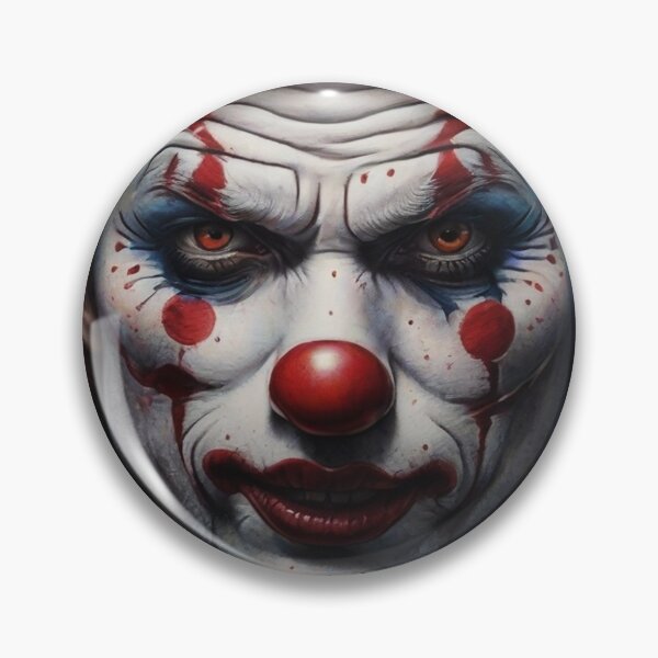 Item preview, Scary Clown;  designed and sold by StickerApe.