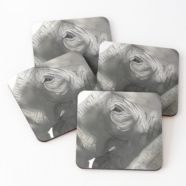 Item preview, Elephant close up designed and sold by LisaTrincaArt.