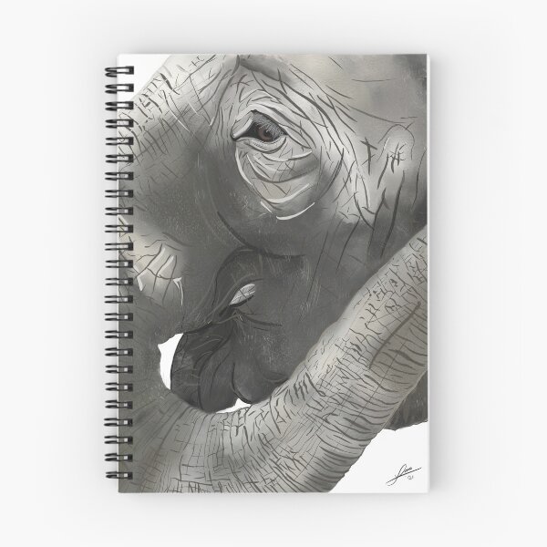 Item preview, Elephant close up designed and sold by LisaTrincaArt.