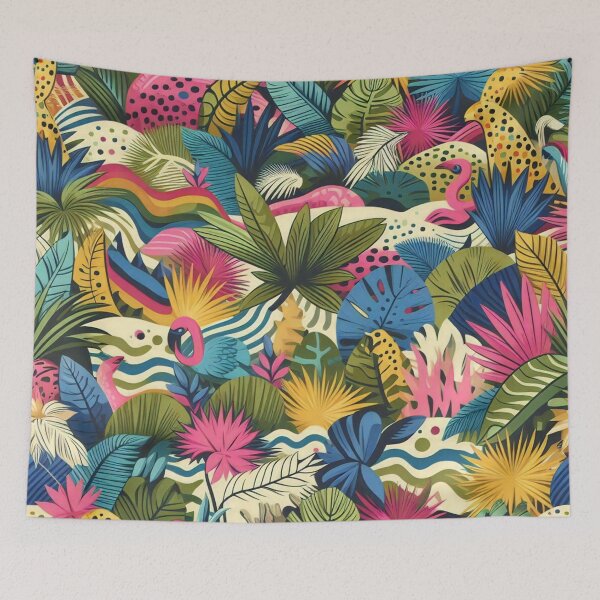 Item preview, Tropical Abstract illustration designed and sold by tipitoes.