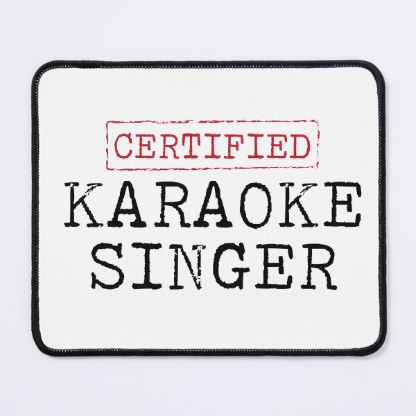Item preview, Certified Karaoke Singer designed and sold by teesaurus.