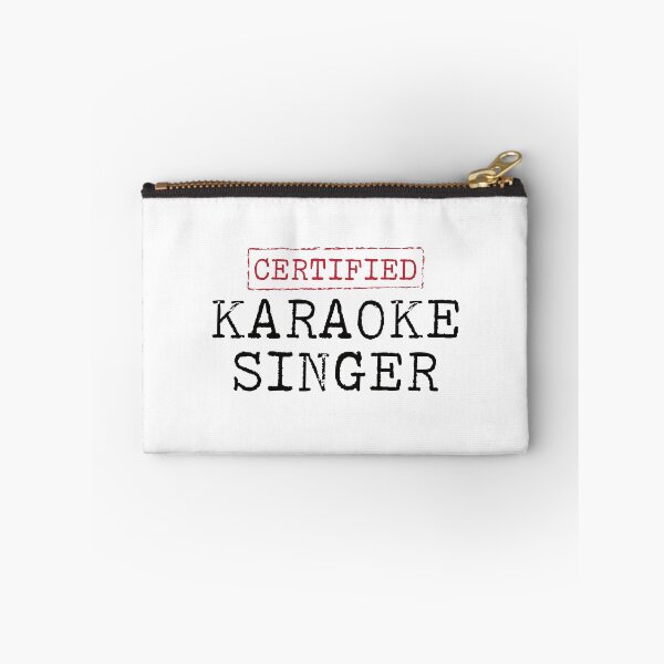 Item preview, Certified Karaoke Singer designed and sold by teesaurus.