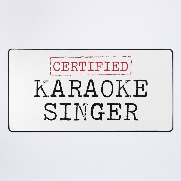 Item preview, Certified Karaoke Singer designed and sold by teesaurus.