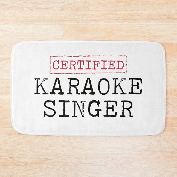 Item preview, Certified Karaoke Singer designed and sold by teesaurus.