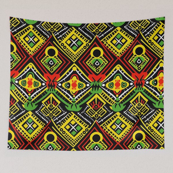 Item preview, Afro Fusion Concentric Design designed and sold by mittie101.