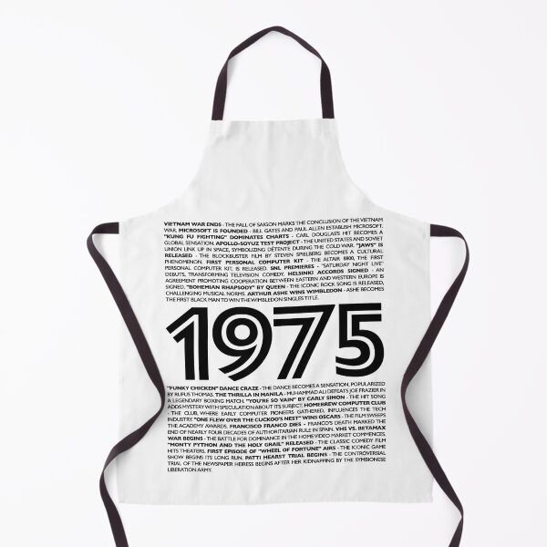 Item preview, 1975 Nostalgia Collection: Embrace Your Birth Year with Iconic Moments designed and sold by ShobulousStudio.