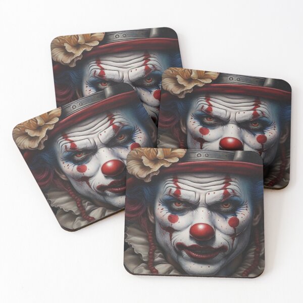 Item preview, Scary Clown;  designed and sold by StickerApe.