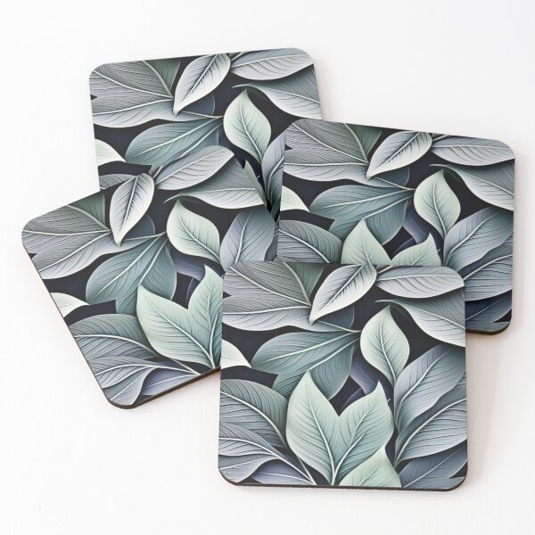 Item preview, Silver tree leaves designed and sold by saly55887.