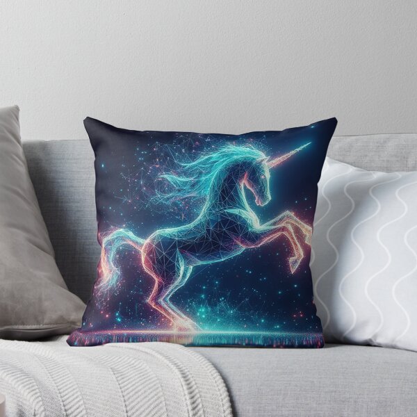 Item preview, Resplandor celestial: unicornio cristalino abstracto designed and sold by Nick Seidel.