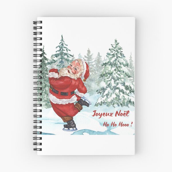 Item preview, Santa Skating Amidst Snowy Trees designed and sold by Design Shop.
