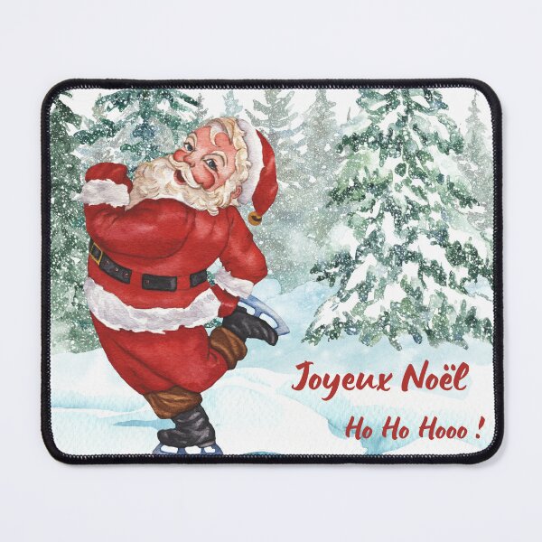 Item preview, Santa Skating Amidst Snowy Trees designed and sold by Design Shop.