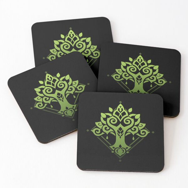 Item preview, Logotipo de Sumeru Genshin Impact designed and sold by damomonkey.