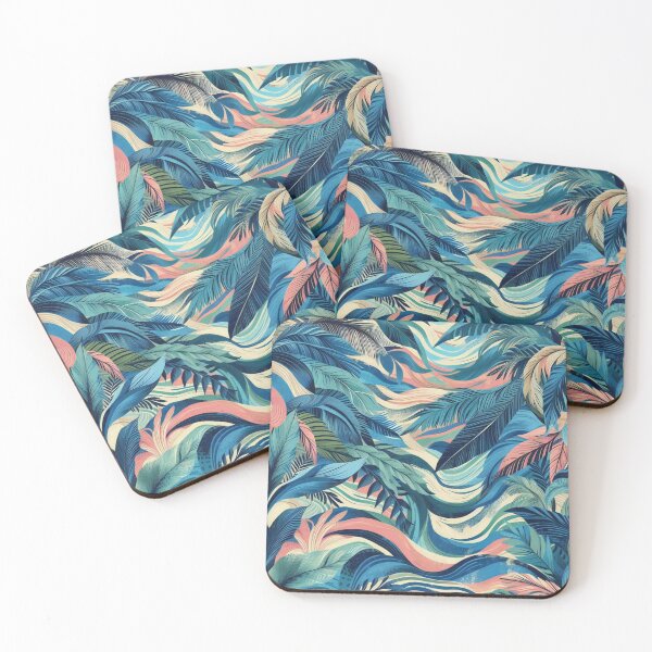 Item preview, Stormy jungle abstract designed and sold by tipitoes.