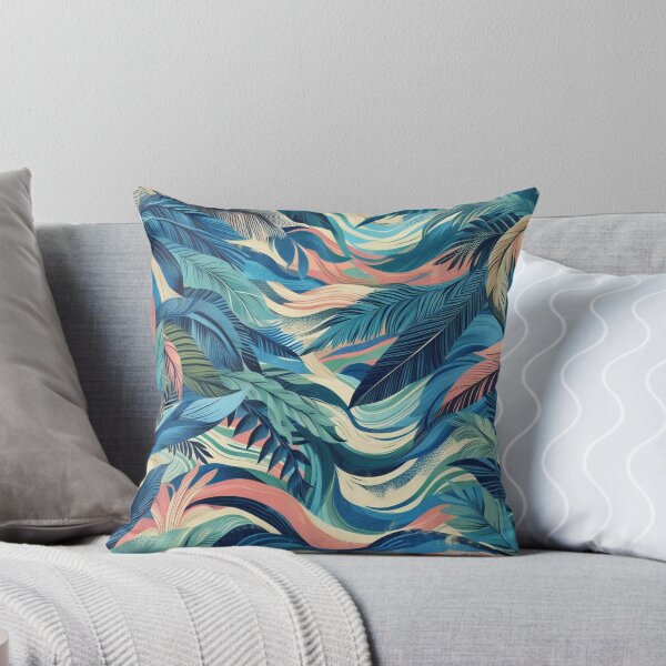 Item preview, Stormy jungle abstract designed and sold by tipitoes.