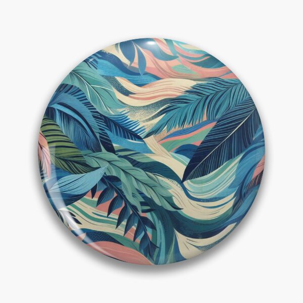Item preview, Stormy jungle abstract designed and sold by tipitoes.