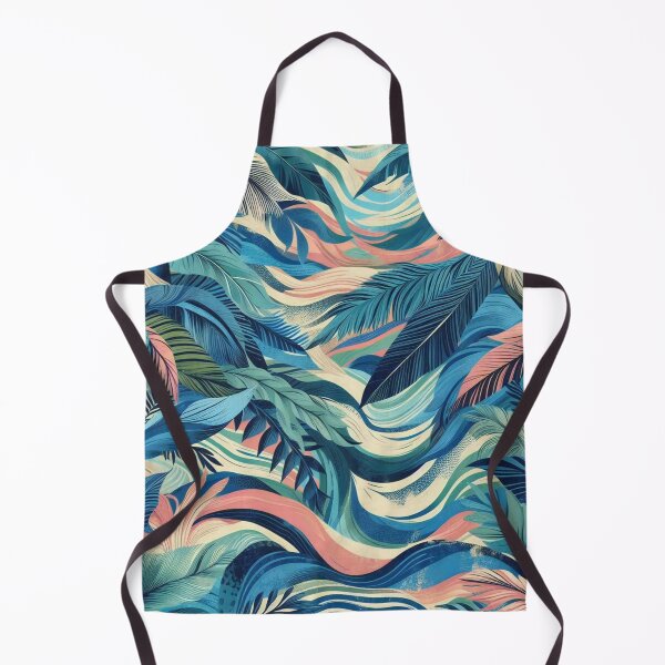 Item preview, Stormy jungle abstract designed and sold by tipitoes.