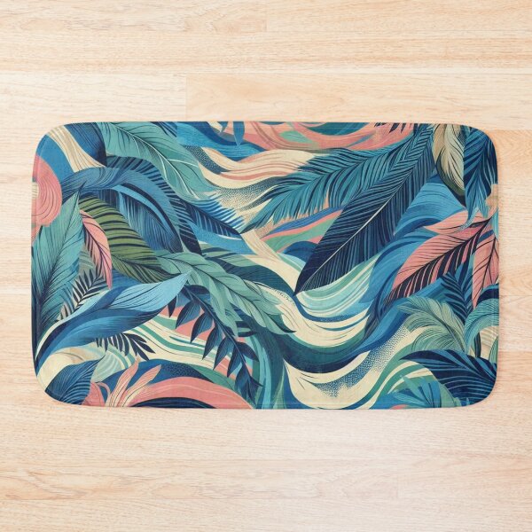 Item preview, Stormy jungle abstract designed and sold by tipitoes.