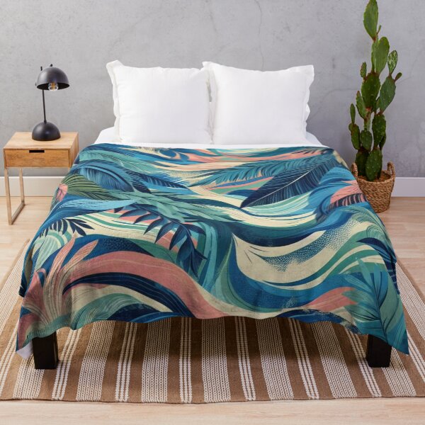 Item preview, Stormy jungle abstract designed and sold by tipitoes.