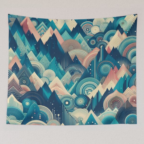 Item preview, Blue mountain sky designed and sold by tipitoes.