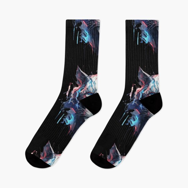 Item preview, Black Futuristic Lynx 1 designed and sold by Ranekverse.