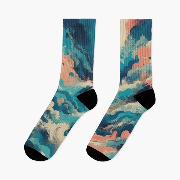 Item preview, Mountain sky waves designed and sold by tipitoes.