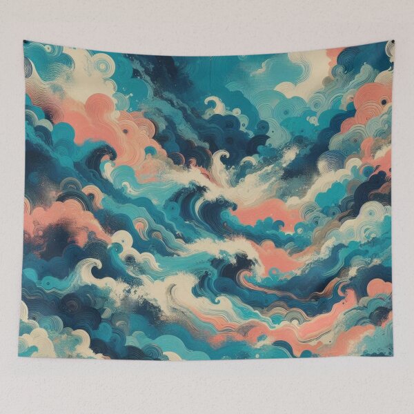 Item preview, Mountain sky waves designed and sold by tipitoes.
