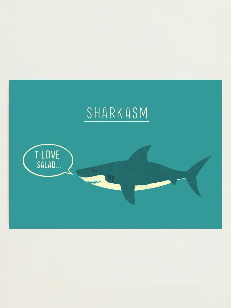 Thumbnail 1 of 3, Photographic Print, Sharkasm designed and sold by theodorezirinis.