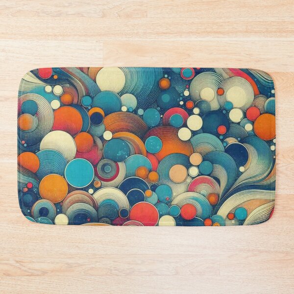 Item preview, Colorful blue shapes designed and sold by tipitoes.