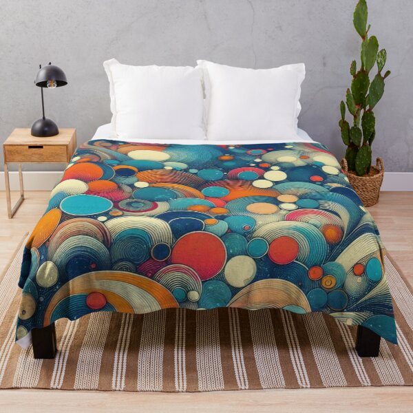 Item preview, Colorful blue shapes designed and sold by tipitoes.