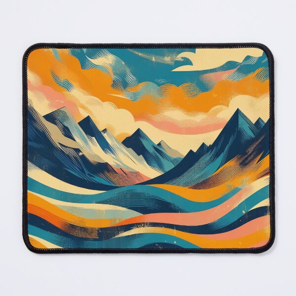 Item preview, Sunset mountains designed and sold by tipitoes.