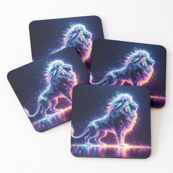 Item preview, Regal Radiance: Majestic Crystalline Lion designed and sold by Nick Seidel.