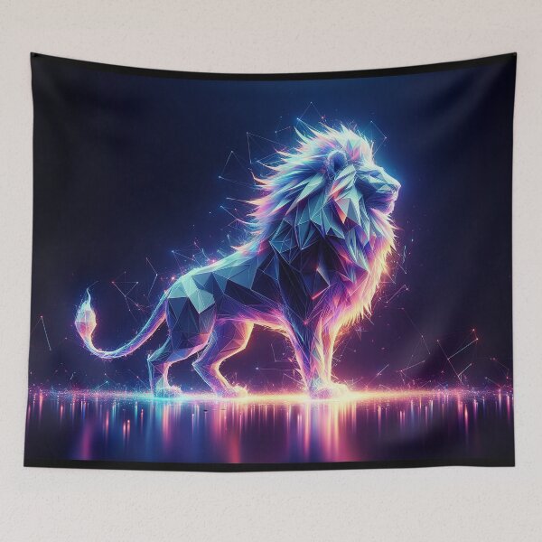 Item preview, Regal Radiance: Majestic Crystalline Lion designed and sold by Nick Seidel.
