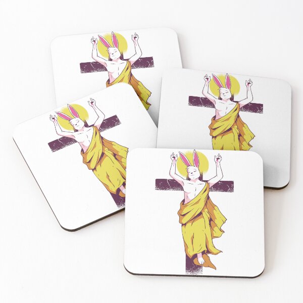 Item preview, Easter bunny Resurrection Christian Easter Resurrection designed and sold by DrawHandArt.