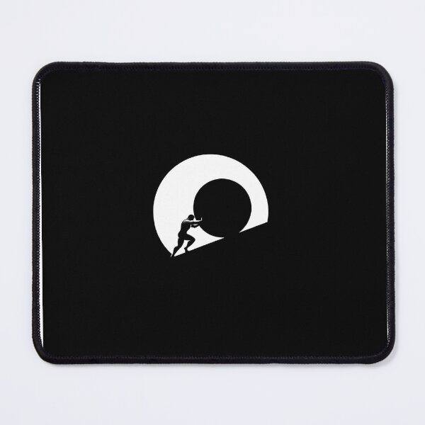Item preview, Minimalist depiction of the myth of Sisyphus designed and sold by TomAmber.