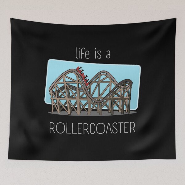 Item preview, My life is a rollercoaster designed and sold by InverseArt.