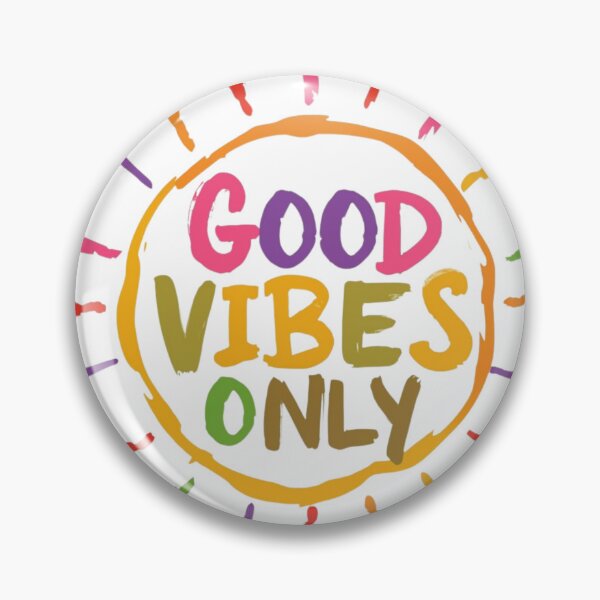 Item preview, good vibes only text colorful, sunny doodle line , cheerful summer happiness mood  designed and sold by Fernnieskillup.