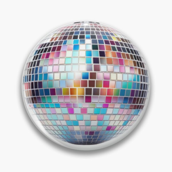 Disco Ball Pins and Buttons for Sale