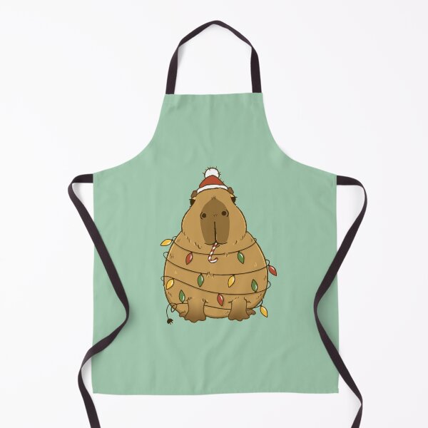 Item preview, Cappy Christmas - A Cute Capybara designed and sold by Abhishek Goldar.