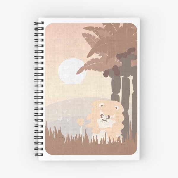 Item preview, Lion illustration in brownish and redish colours. designed and sold by Rawilst.