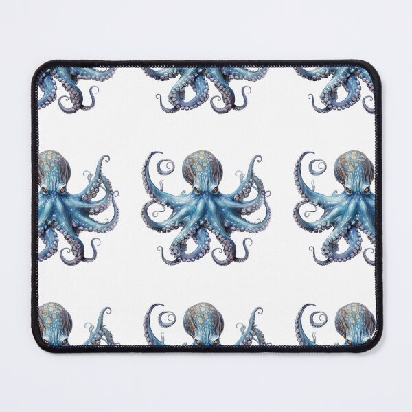Item preview, Groovy Ocean Vibes: Dive into the Funk with our Blue Octopus Extravaganza! designed and sold by Ignorant-Artist.