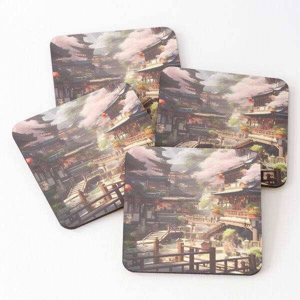 Item preview, Asian Architecture Poster designed and sold by LynZorHome.