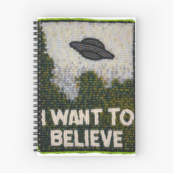 Item preview, I want to believe designed and sold by SweetGrassBeads.
