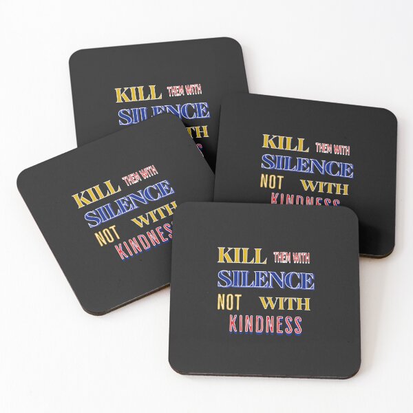 Item preview, Kill Them With Silence  designed and sold by elynne9.