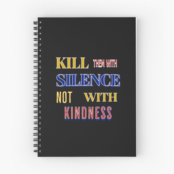 Item preview, Kill Them With Silence  designed and sold by elynne9.